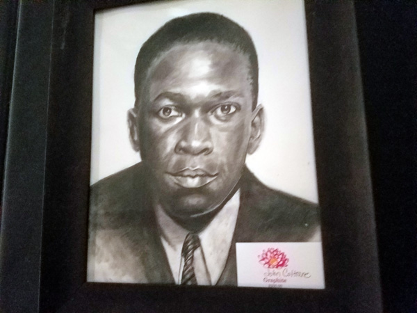 John Coltrane by Judy Calhoun